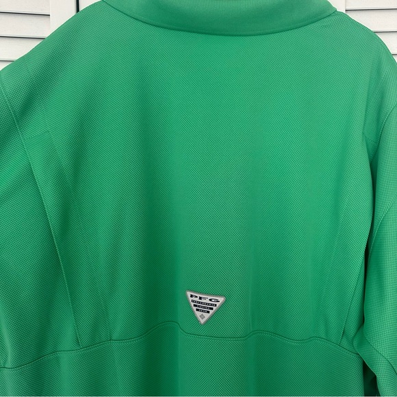 EUC Columbia PFG Men’s XXL Performance Fishing Gear Vented Polo Omni-Shade - Picture 6 of 10
